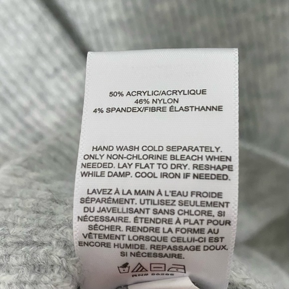 NWT Express Sweater Dress Gray Women’s Size Large - Picture 6 of 6